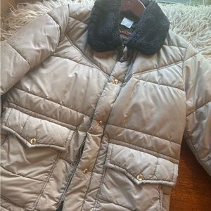 Vintage Wall’s Blizzard Puffer Coat with Fur Collar
